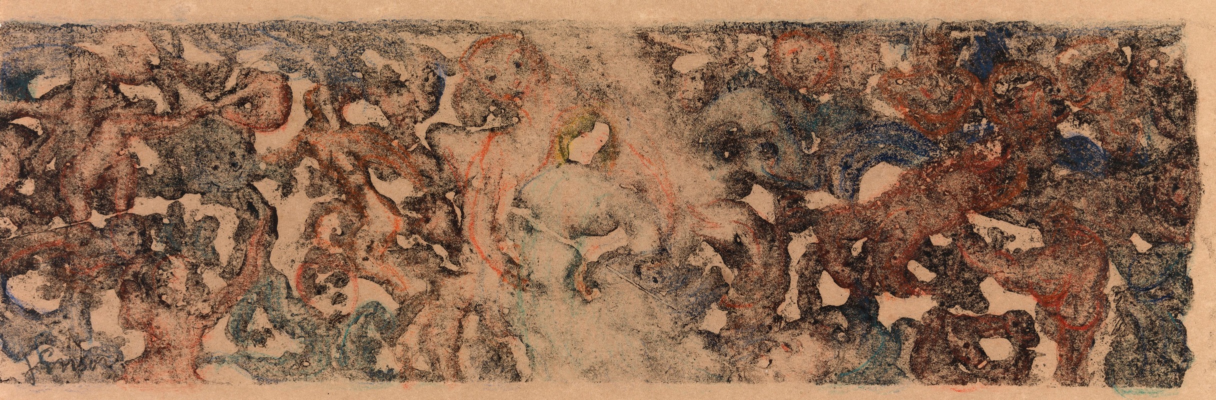 James Ensor - Frieze with Little Monsters