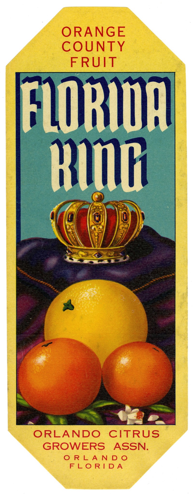 Anonymous - Florida King Citrus Label