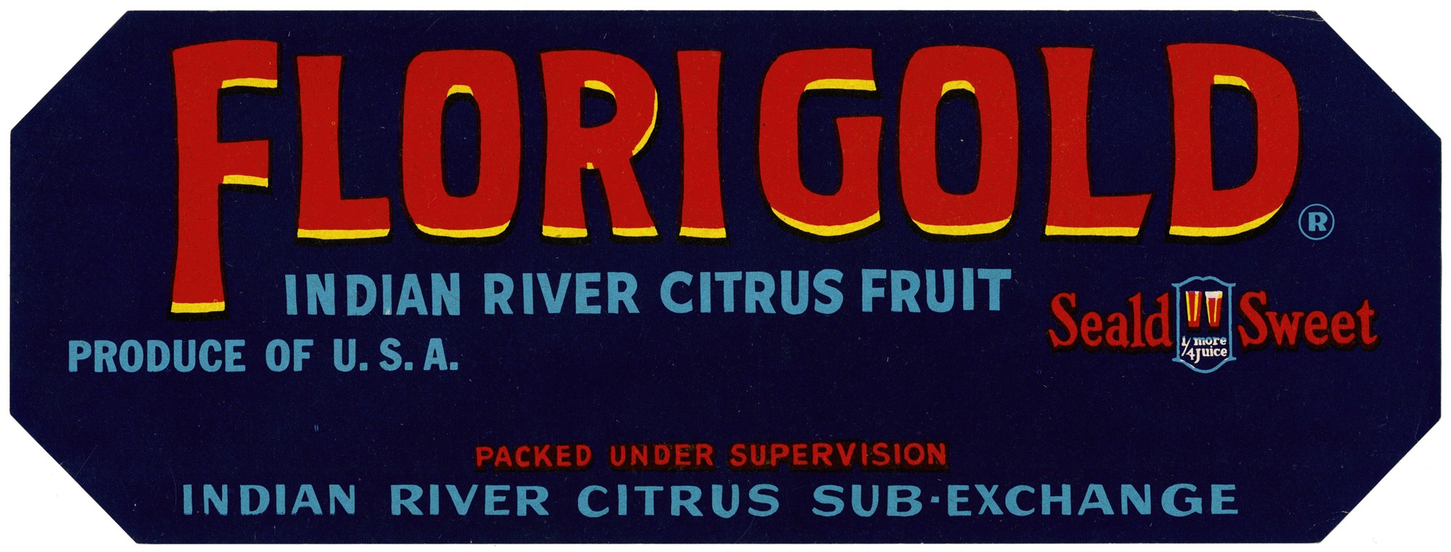 Anonymous - Florigold Citrus Label