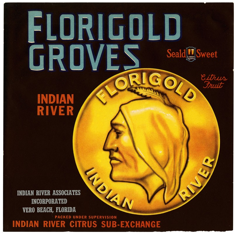 Anonymous - Florigold Groves Citrus Label