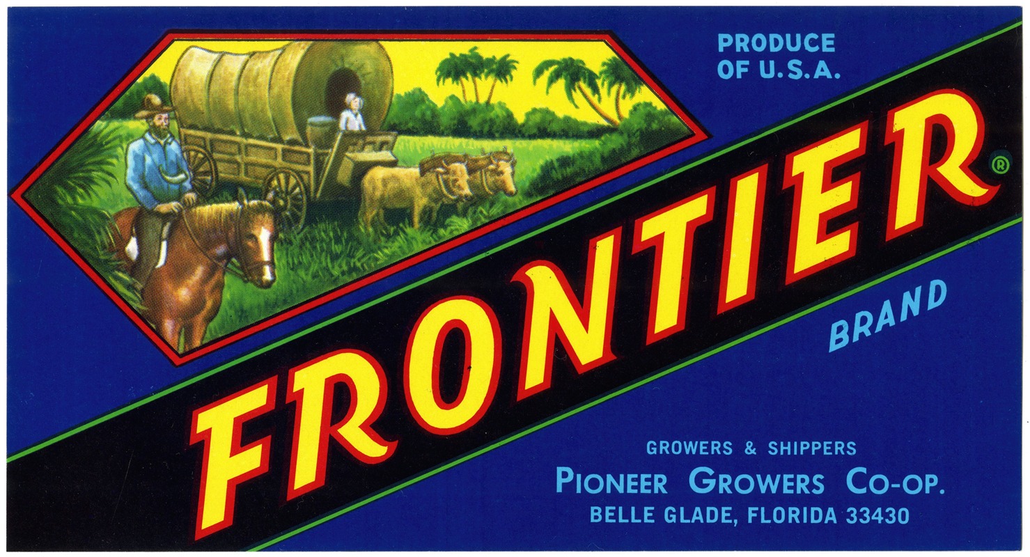 Anonymous - Frontier Brand Produce Label