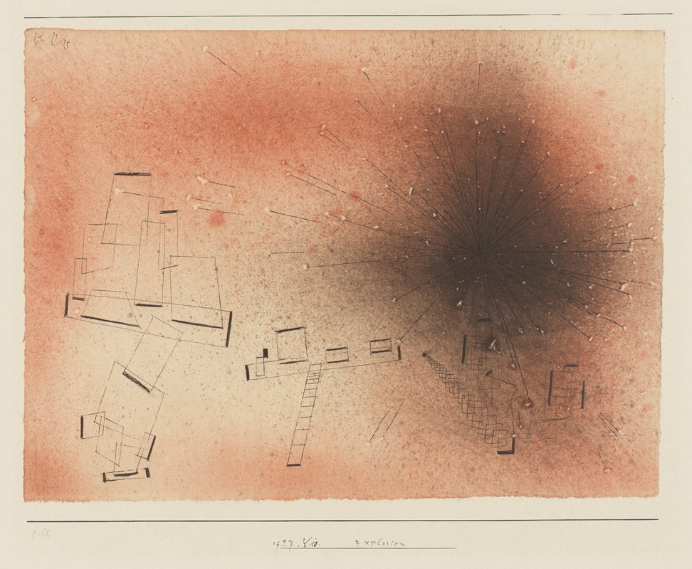 Paul Klee - Explosion