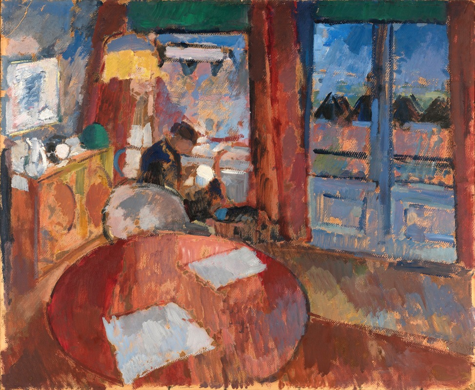 Rik Wouters - Interior with Embroiderer
