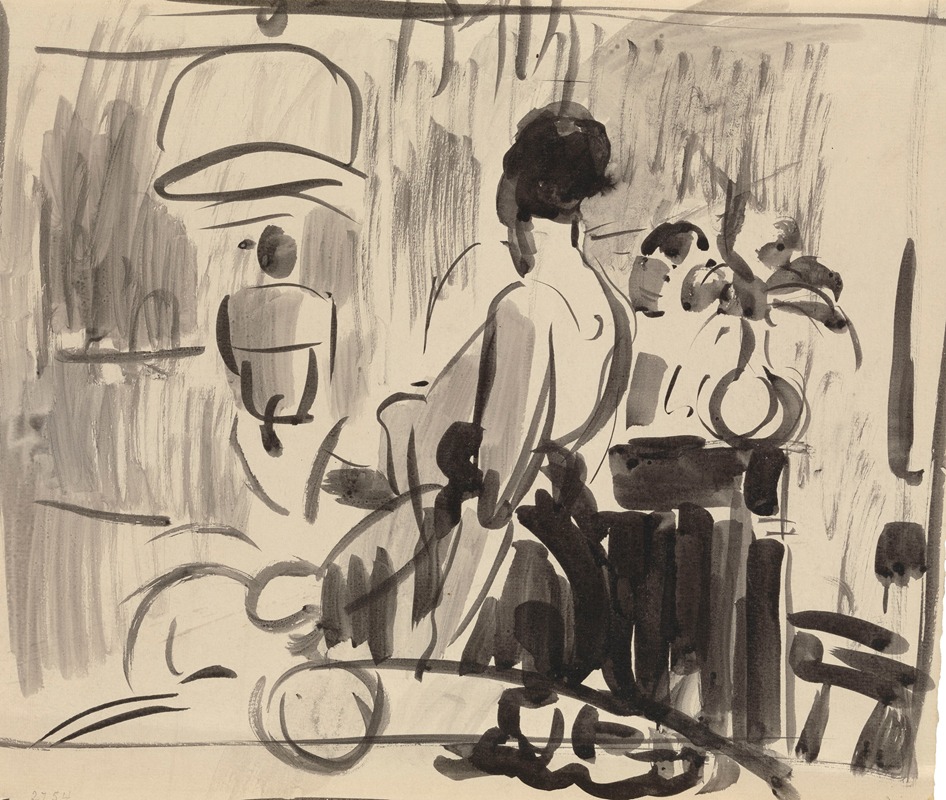 Rik Wouters - Woman in an Interior