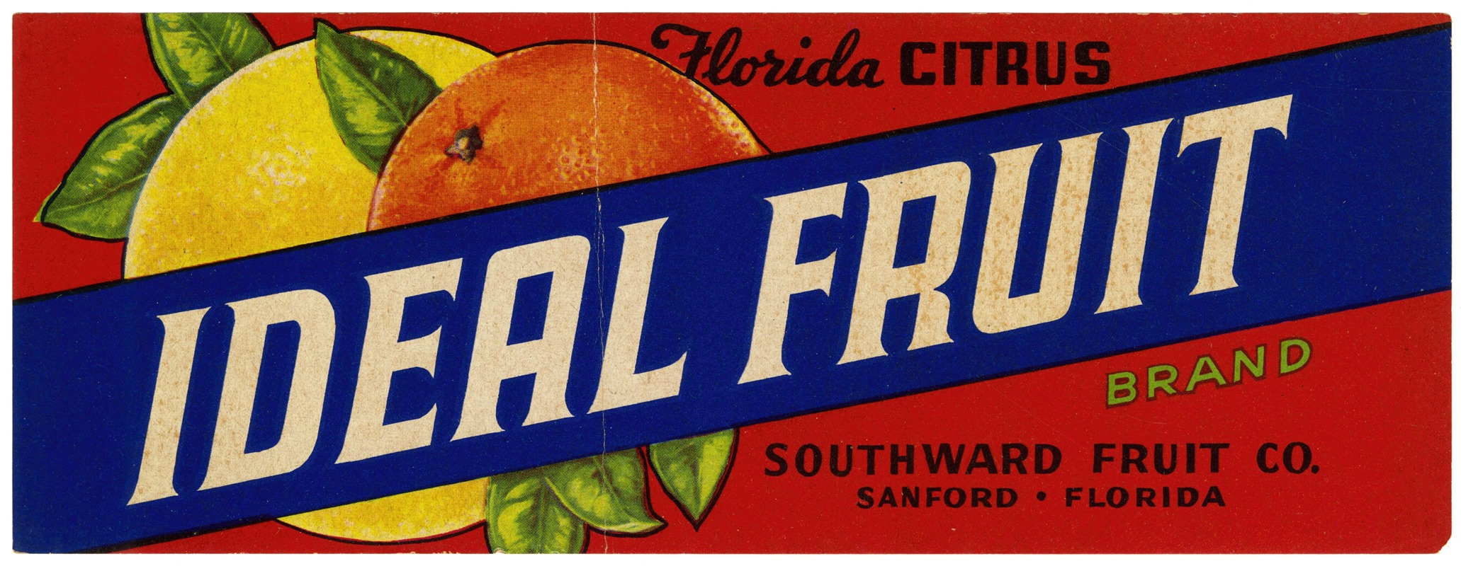 Anonymous - Ideal Fruit Brand Citrus Label
