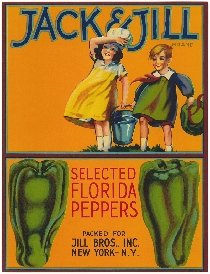 Anonymous - Jack and Jill Brand Pepper Label