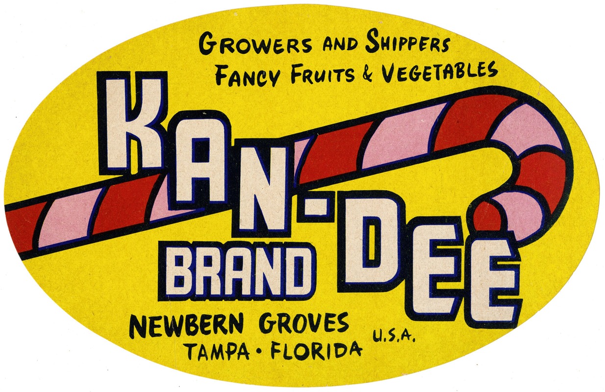 Anonymous - Kan-Dee Brand Produce Label
