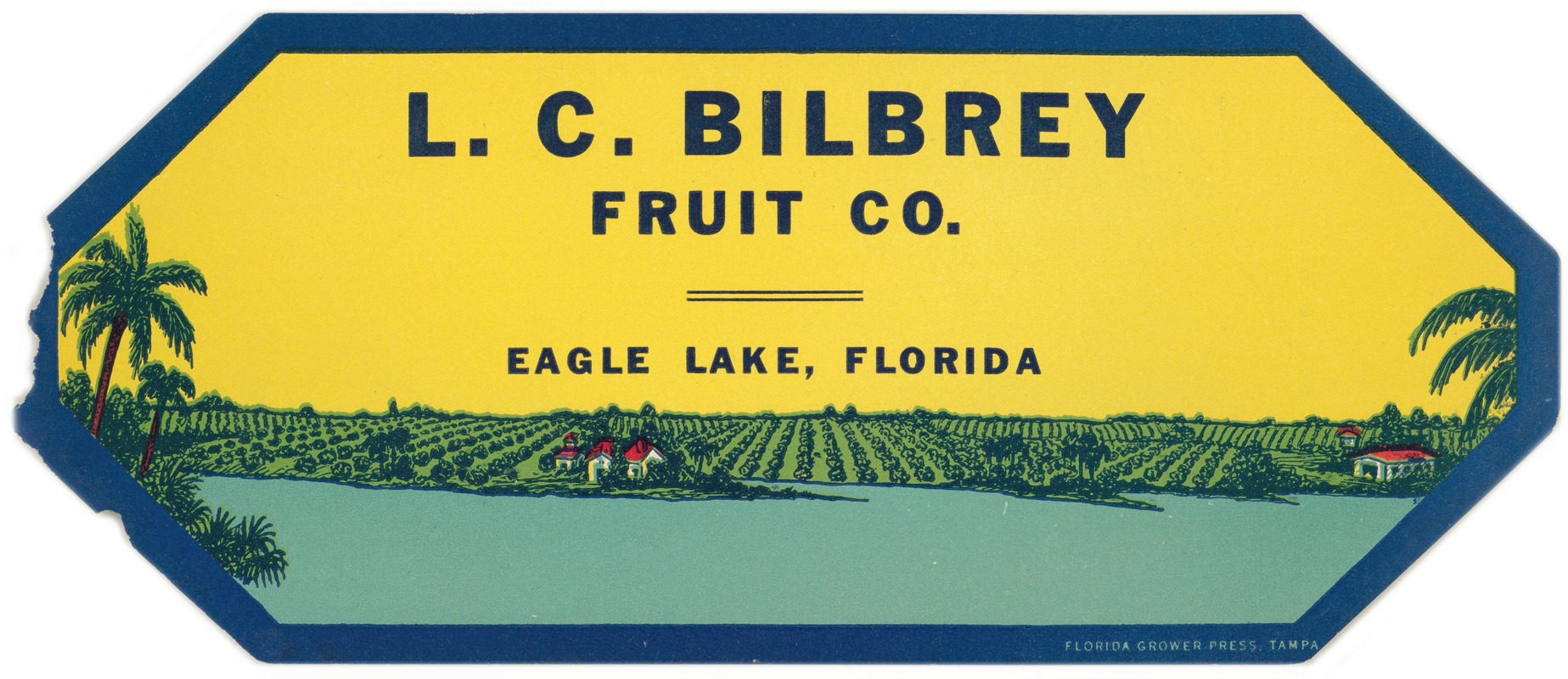 Anonymous - L.C. Bilbrey Fruit Company Label