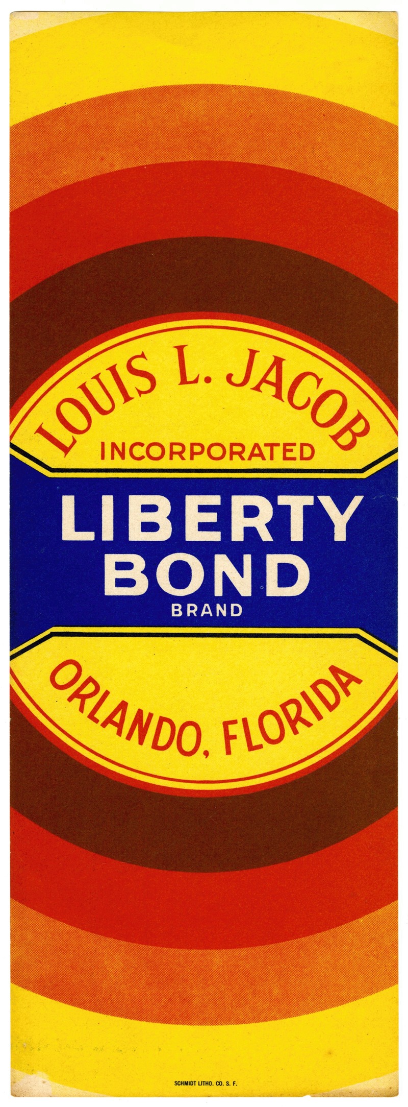 Anonymous - Liberty Bond Brand Produce Label
