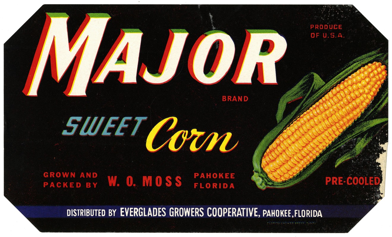 Anonymous - Major Brand Sweet Corn Label