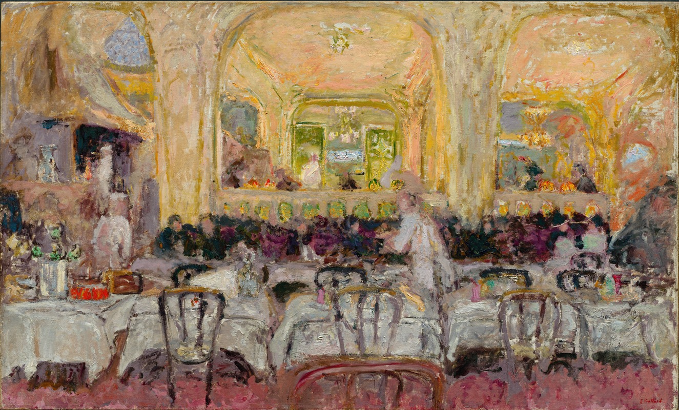 Édouard Vuillard - Café Wepler