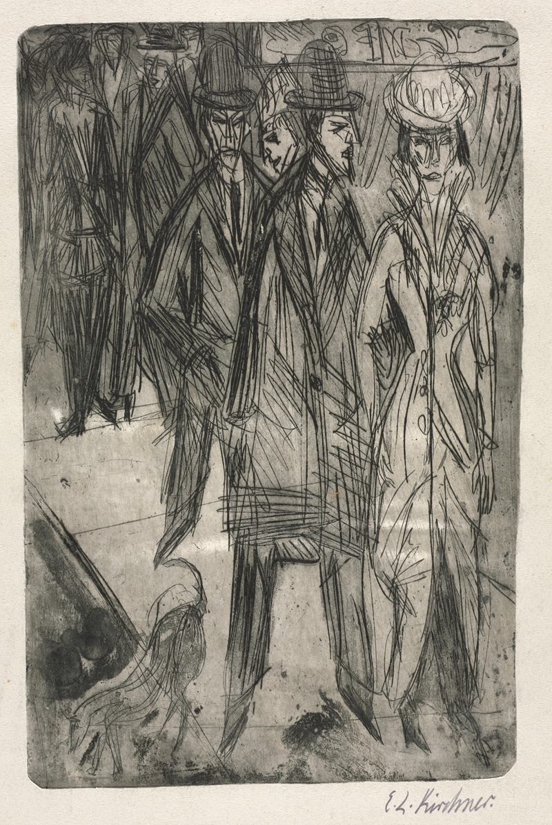 Ernst Ludwig Kirchner - On the Street