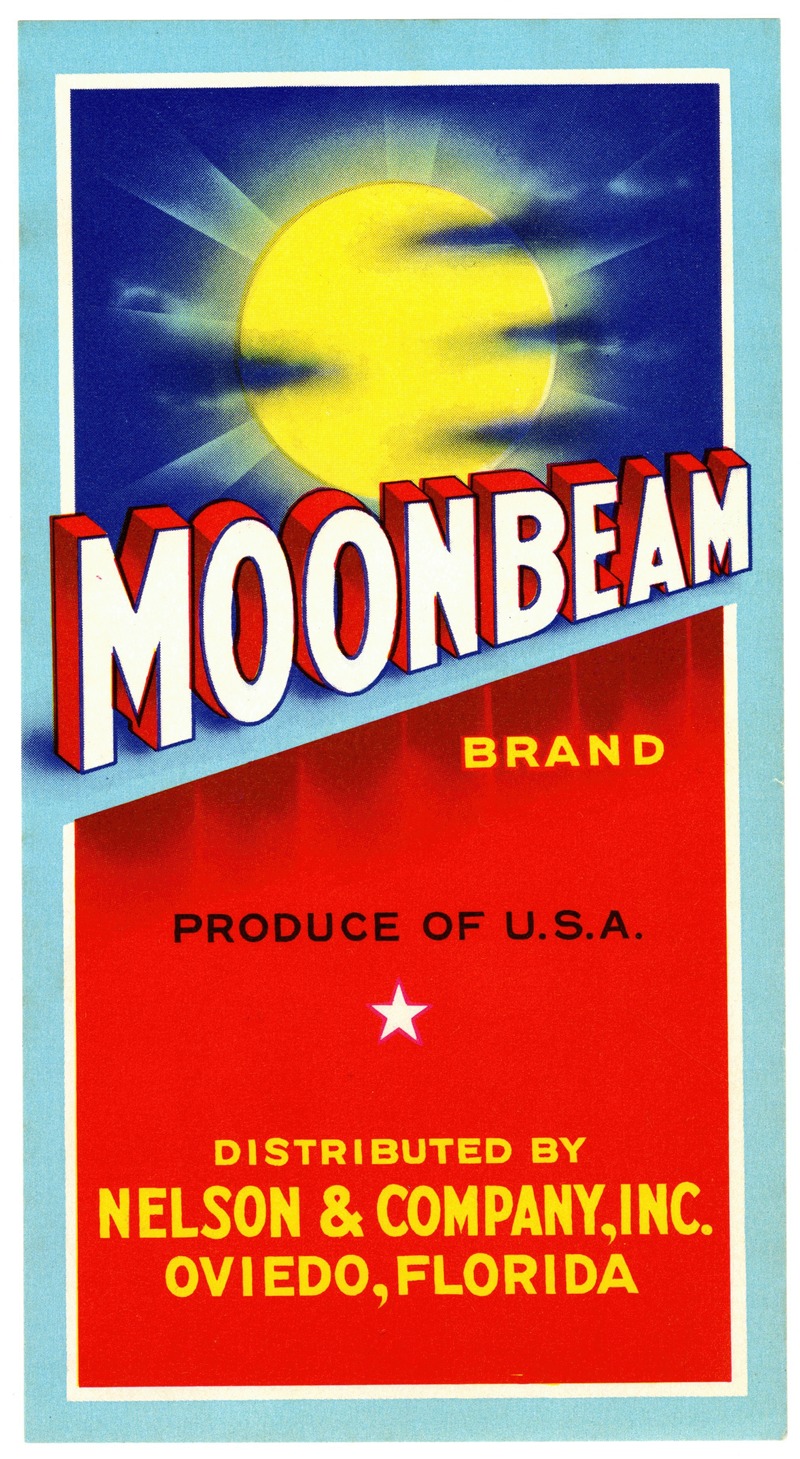 Anonymous - Moonbeam Brand Citrus Label