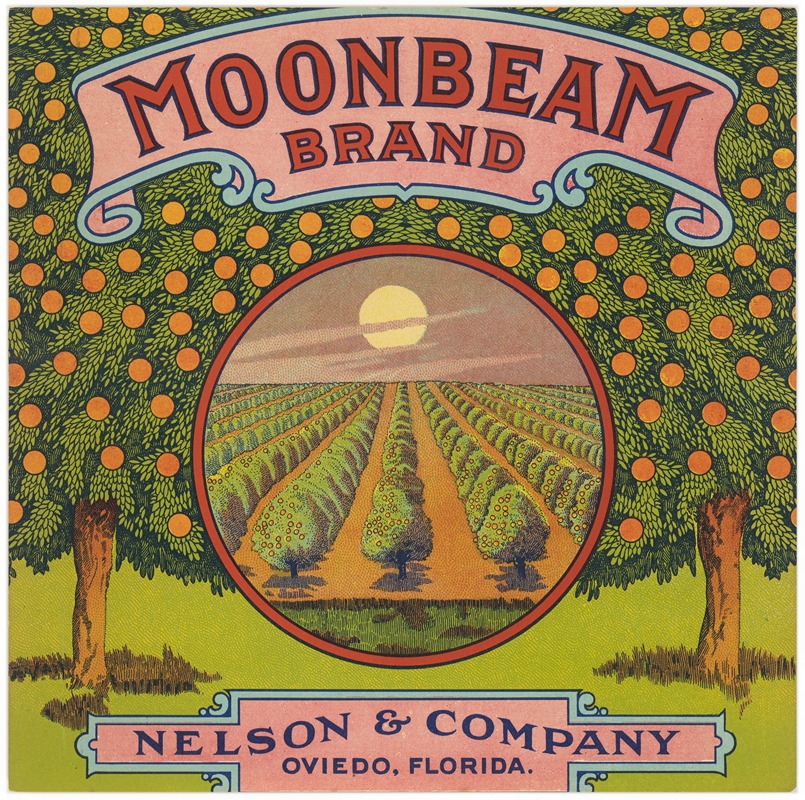 Anonymous - Moonbeam Brand Citrus Label