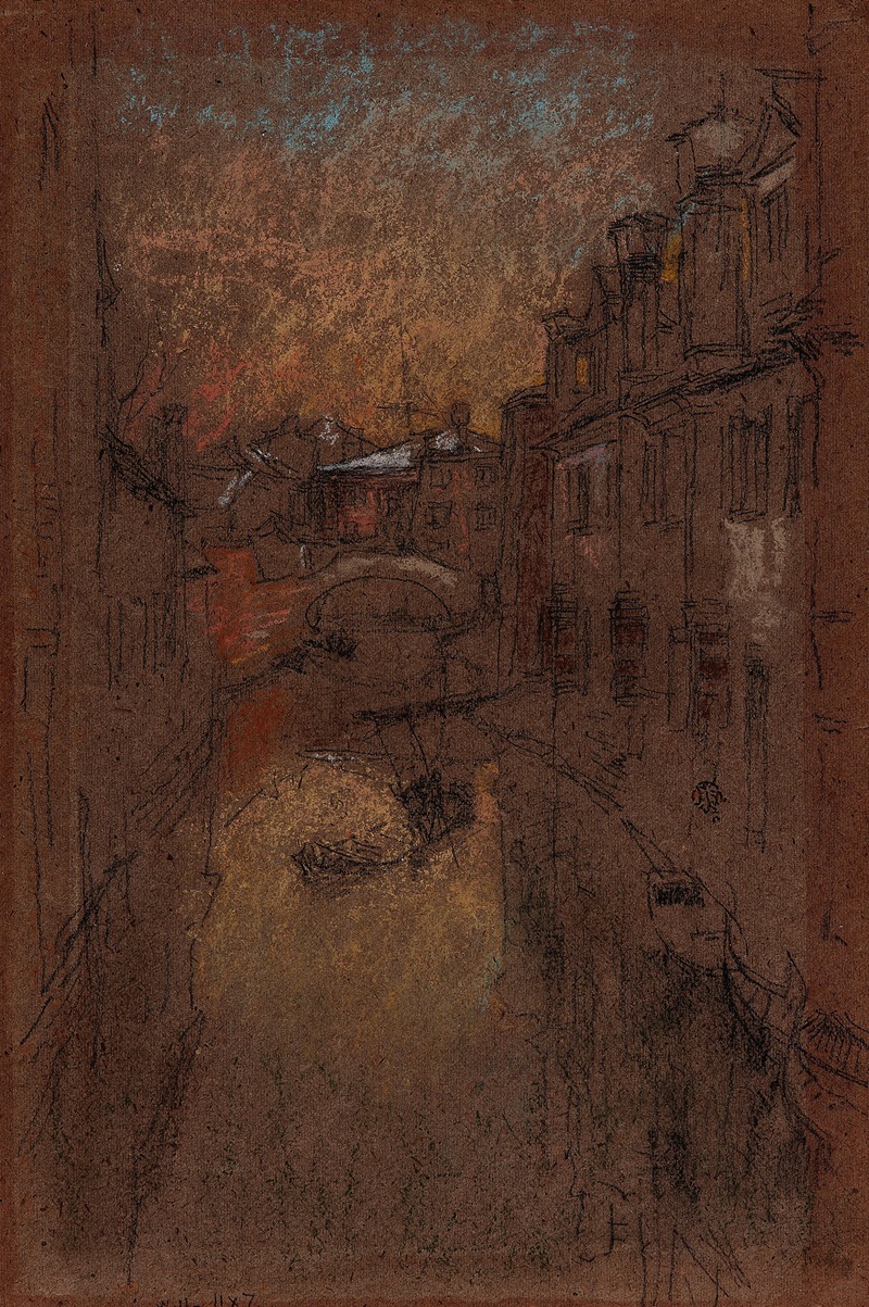James Abbott McNeill Whistler - Winter Evening