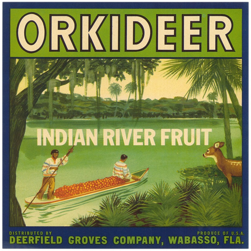 Anonymous - Orkideer Citrus Label