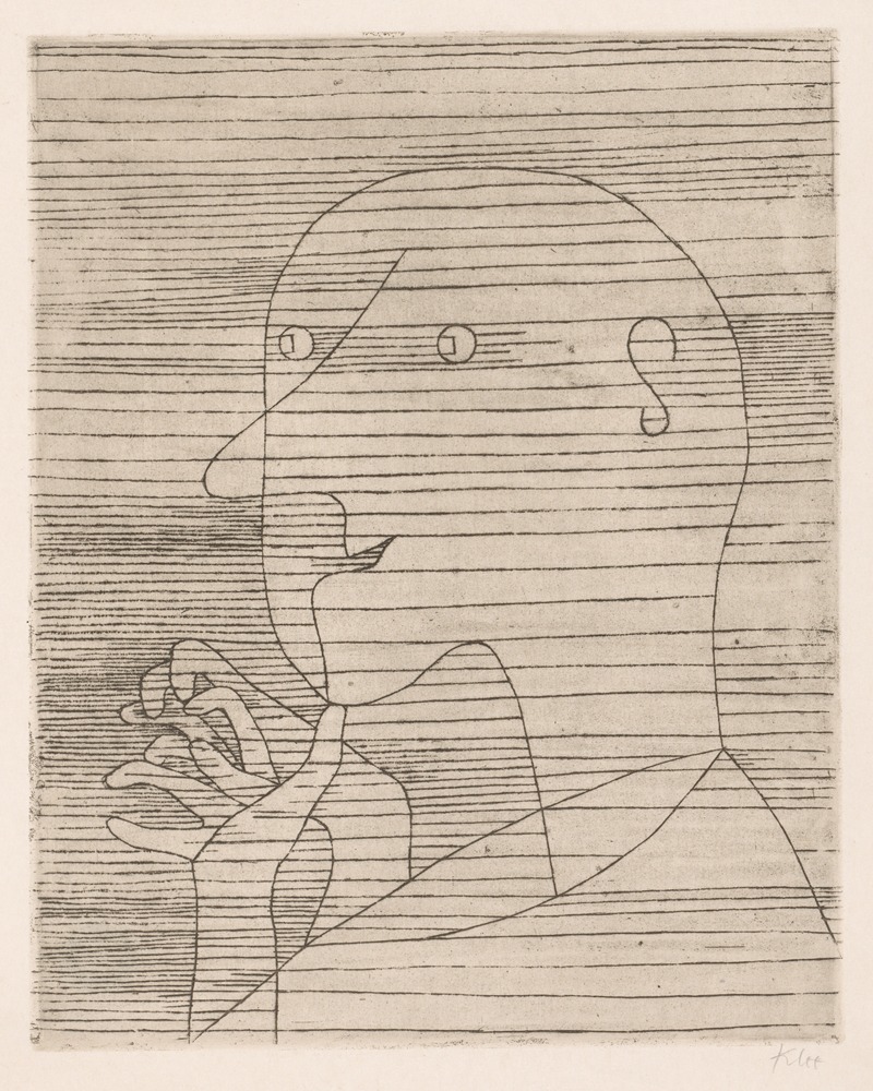 Paul Klee - The Calculating Old Man
