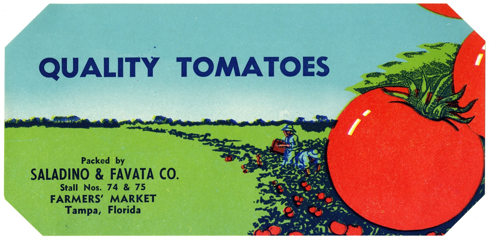 Anonymous - Quality Tomatoes Label