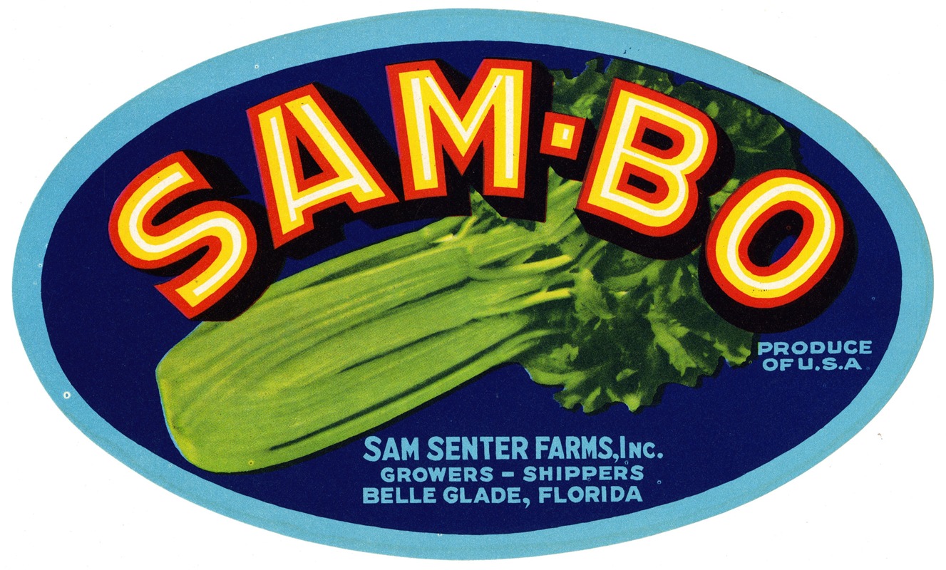 Anonymous - Sam-Bo Produce Label
