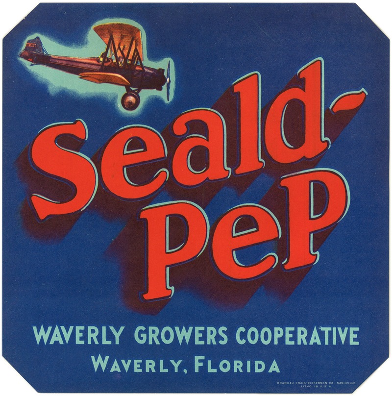 Anonymous - Seald-Pep Produce Label
