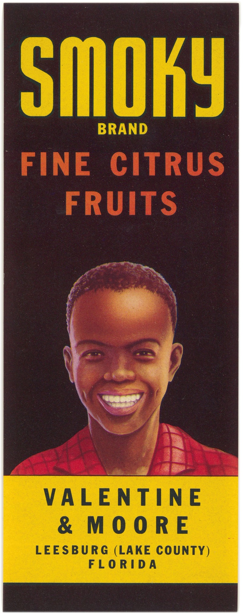 Anonymous - Smoky Brand Fine Citrus Fruit Label