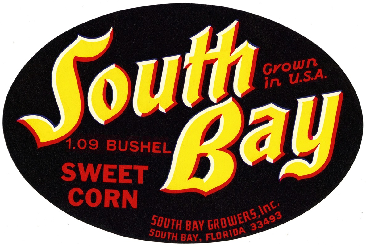 Anonymous - South Bay Sweet Corn Label