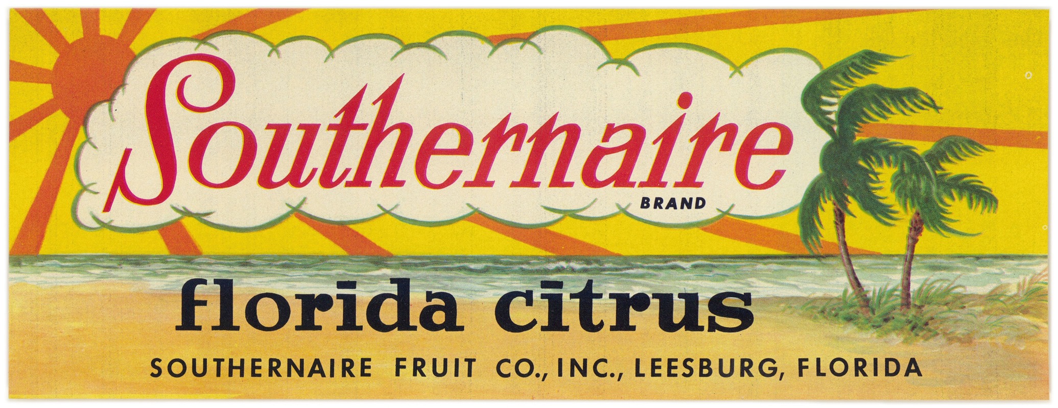 Anonymous - Southernaire Brand Florida Citrus Label