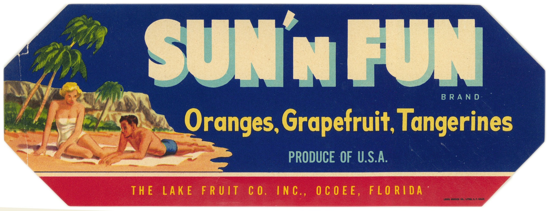 Anonymous - Sun Child Florida Citrus Label