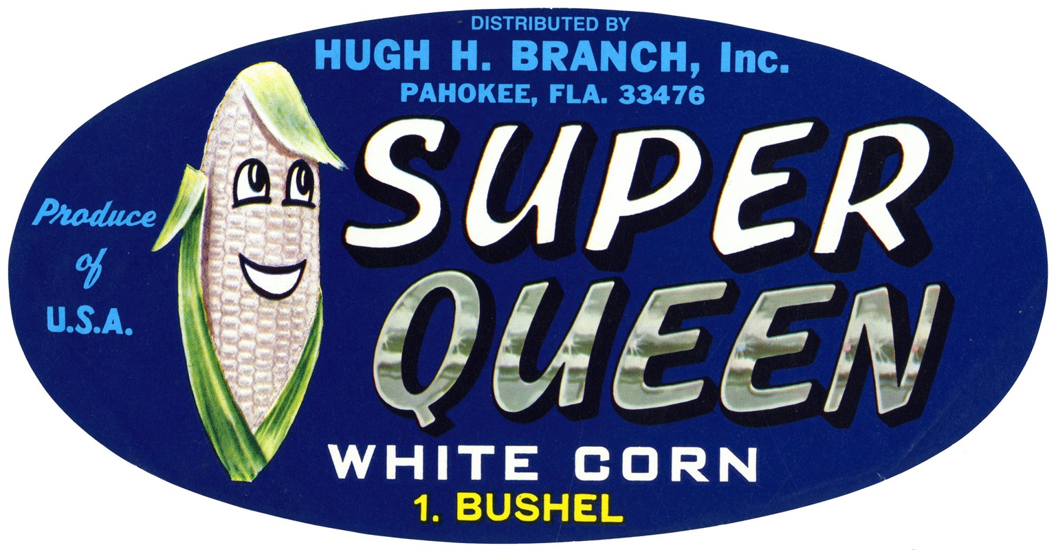 Anonymous - Super Queen White Corn Label