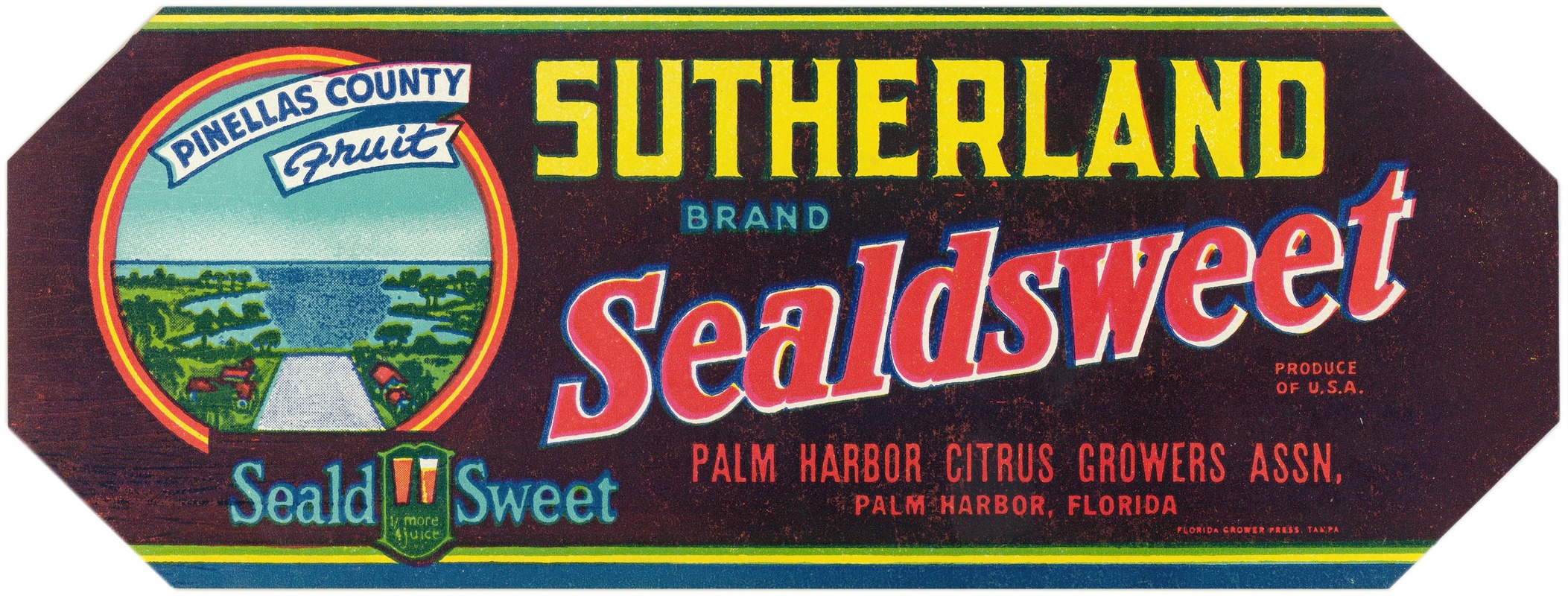 Anonymous - Sutherland Brand Fruit Label