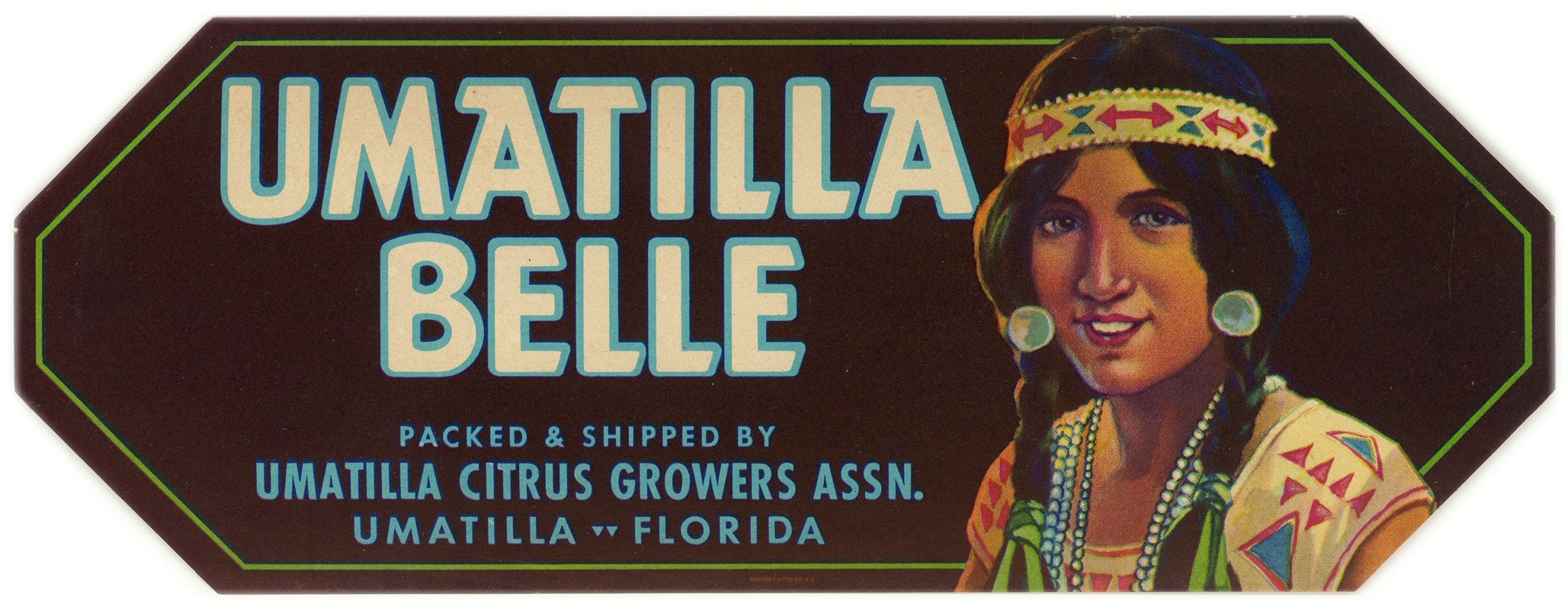 Anonymous - Umatilla Belle Citrus Label