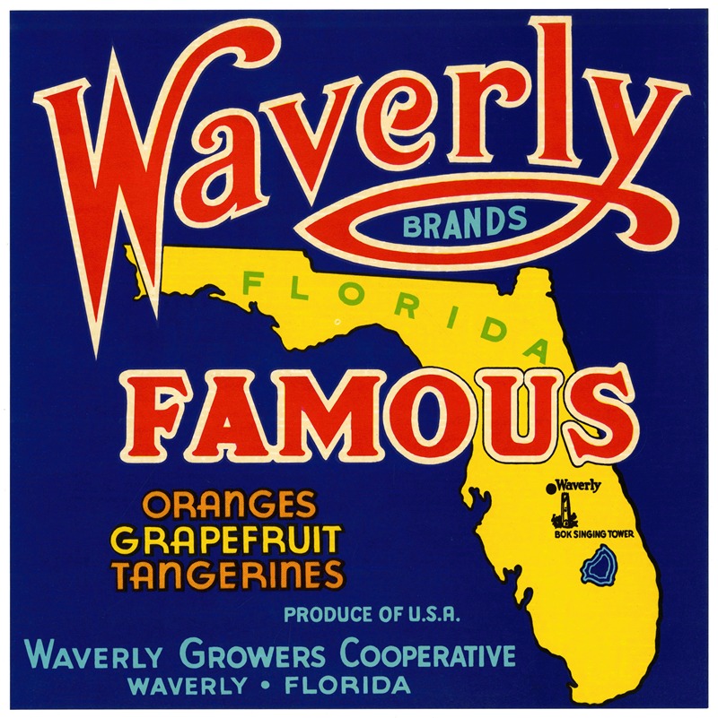 Anonymous - Waverly Brands Citrus Label