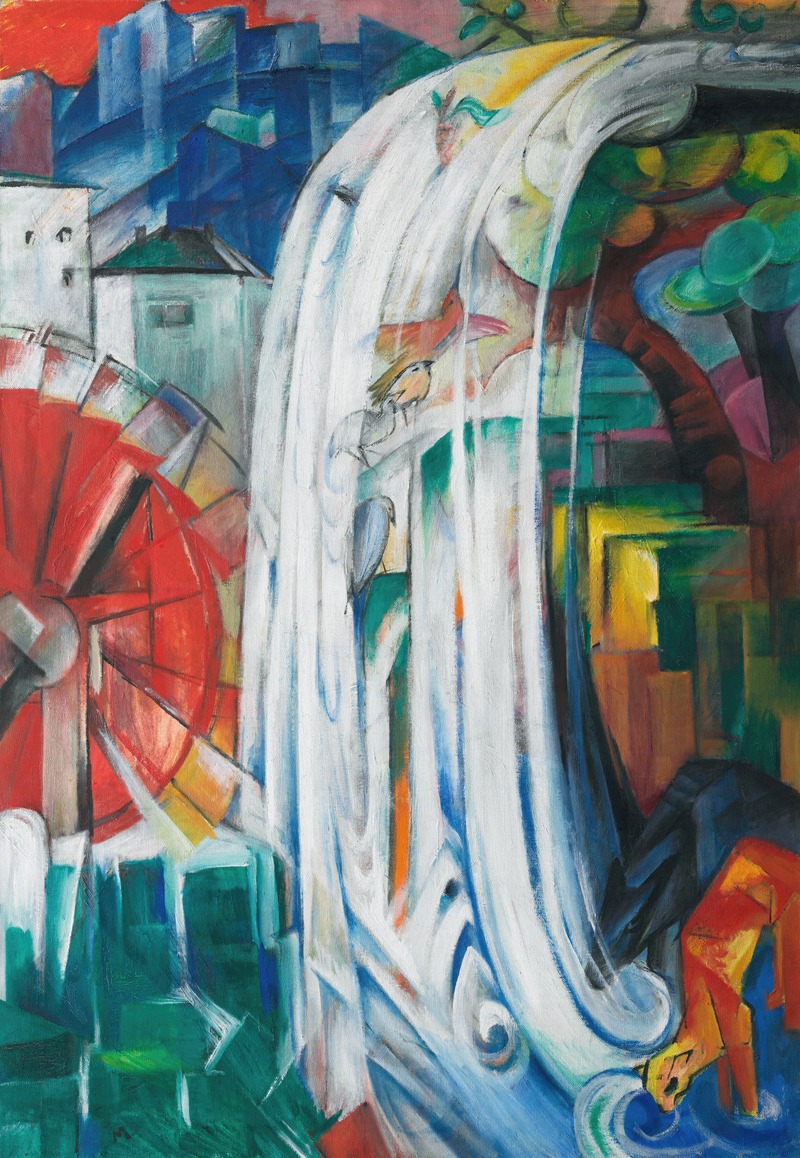 Franz Marc - The Bewitched Mill