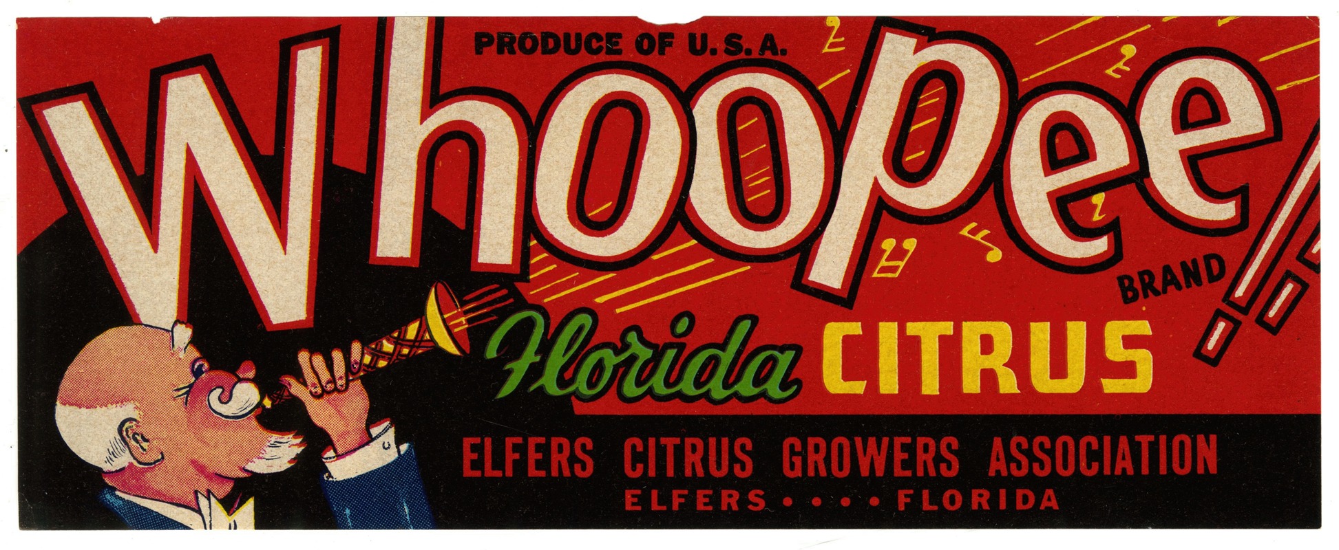 Anonymous - Whoopee Brand Florida Citrus Label