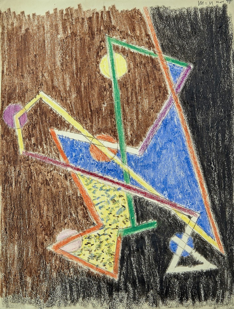 László Moholy-Nagy - Sans titre (Farbenexplosion – Protest der Farbe)