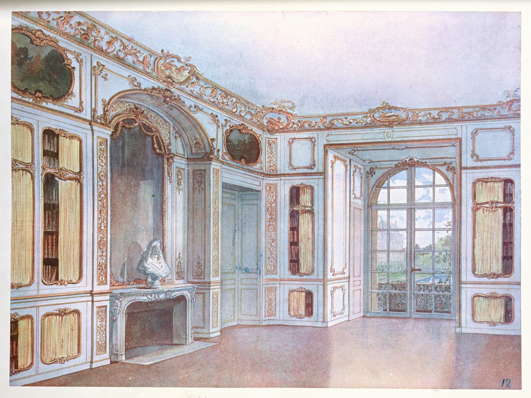 Georges Rémon - Bibliothéque du roi a Versailles….