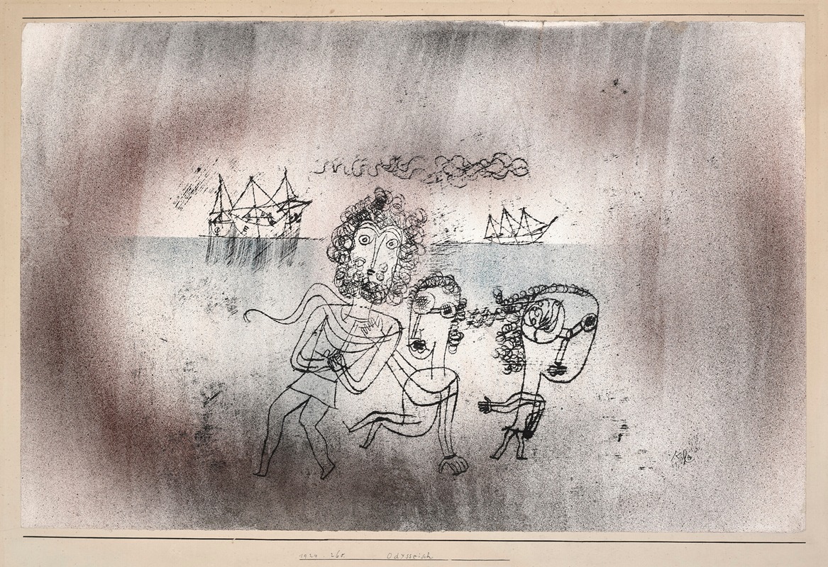 Paul Klee - Odysseisch