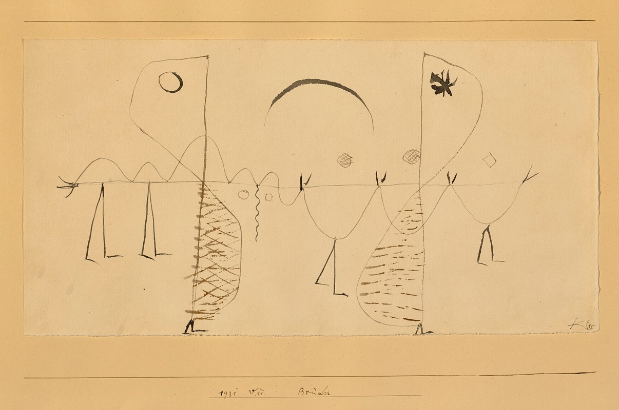 Paul Klee - Brüder