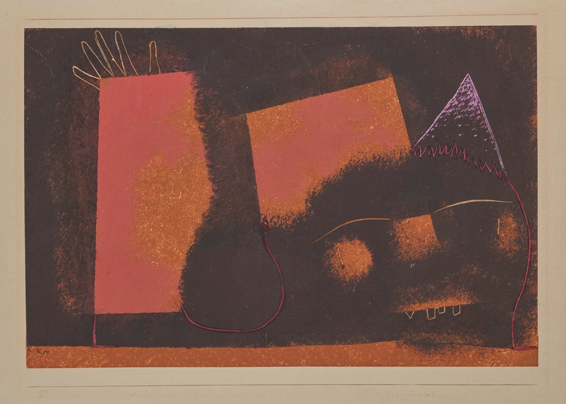 Paul Klee - Erd Teufel