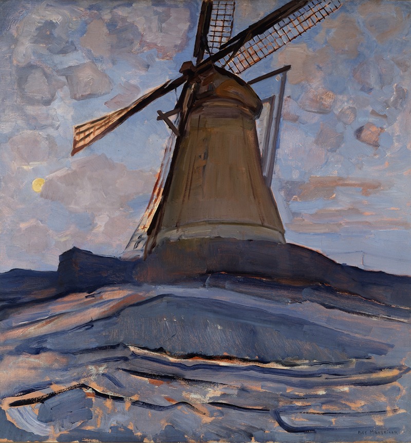 Piet Mondrian - Windmill