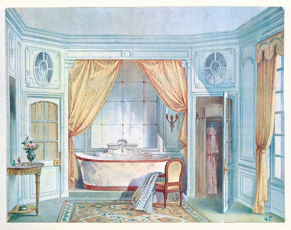 Georges Rémon - Salle de bains Louis XVI….