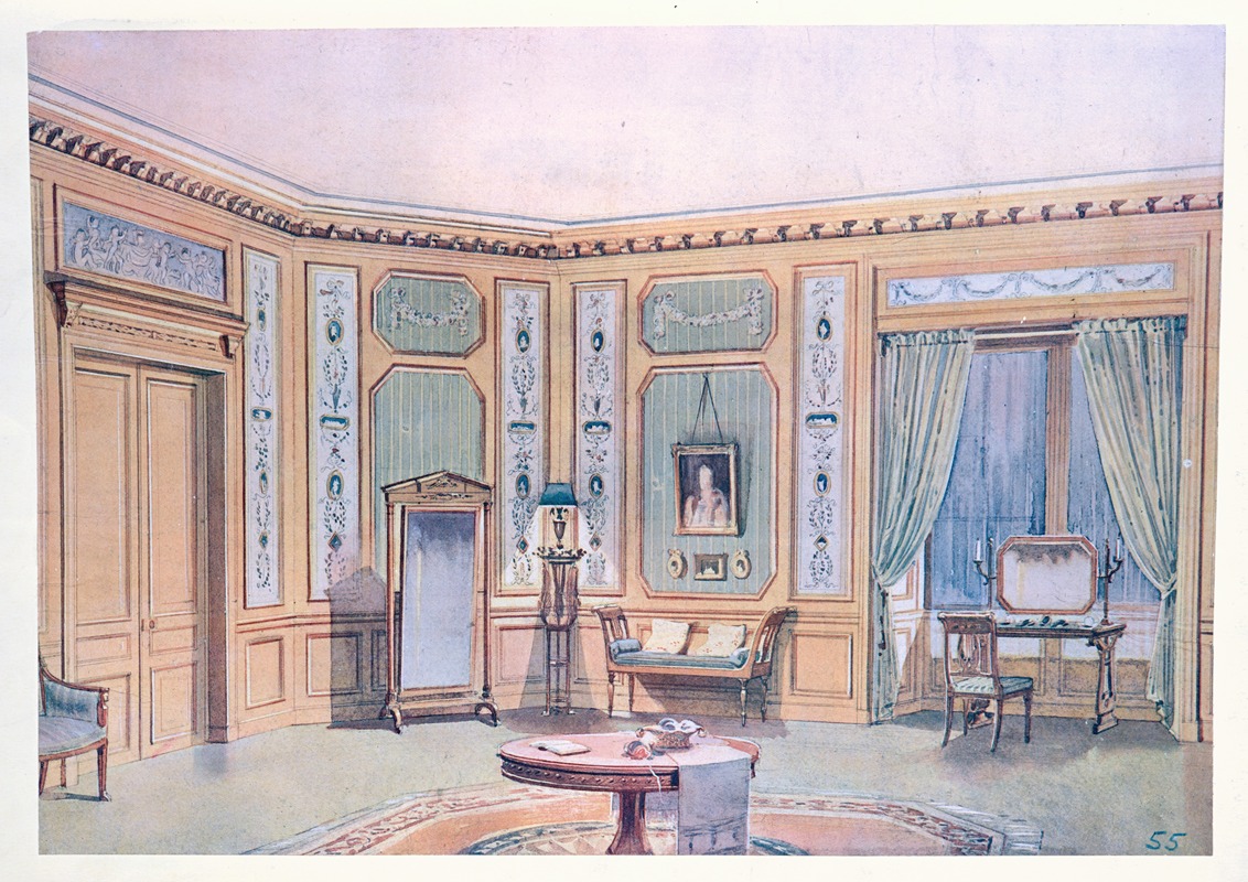 Georges Rémon - Salon boudoir directoire….