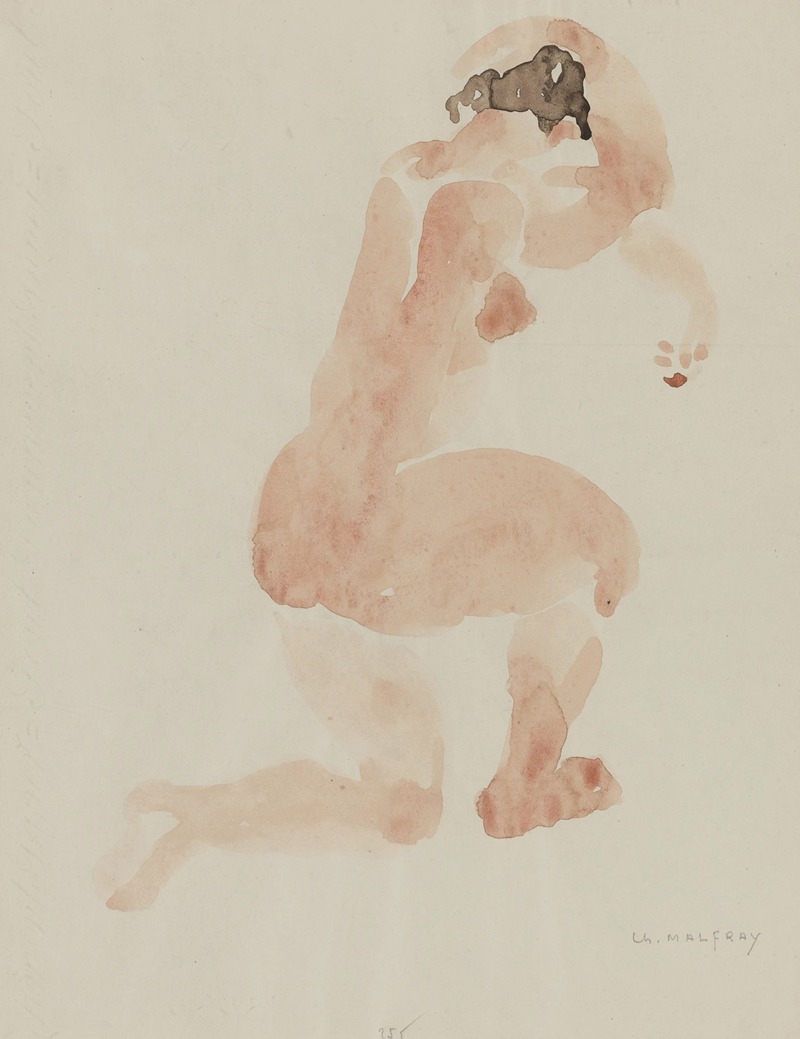 Charles Malfray - Female Nude