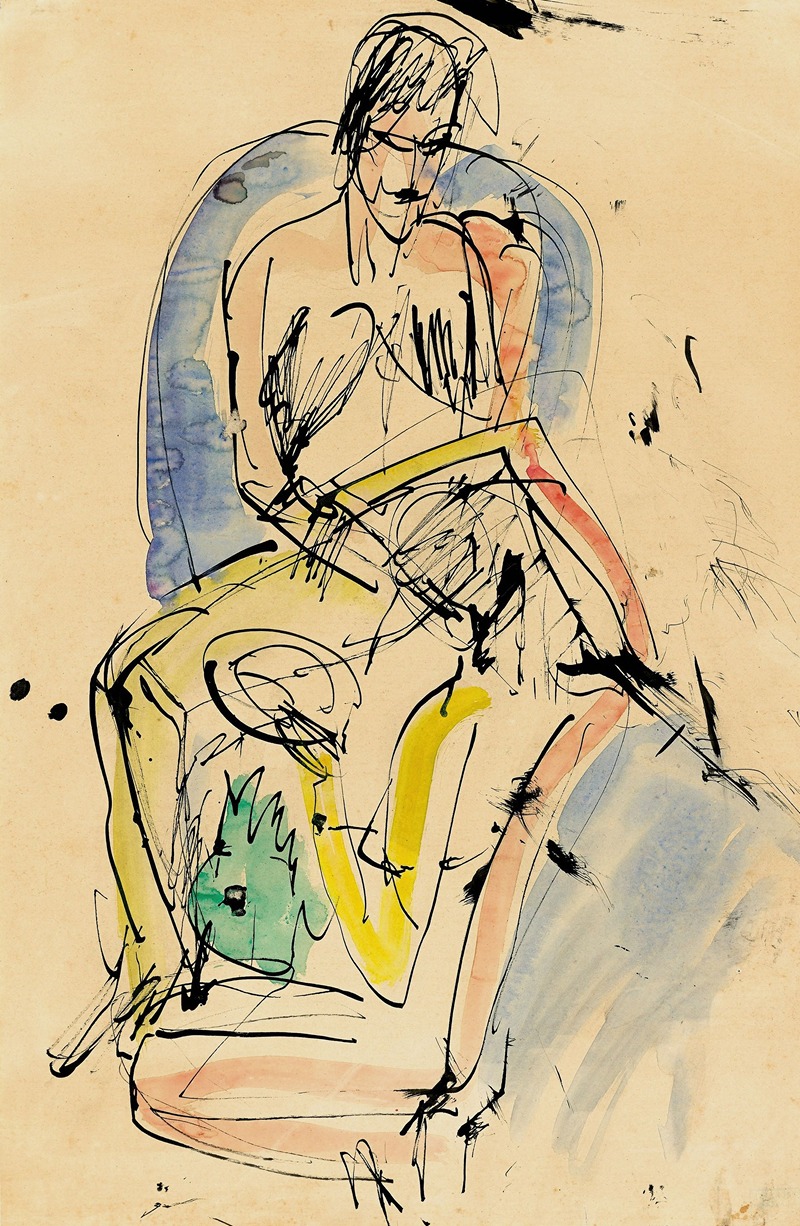 Ernst Ludwig Kirchner - Women’s Siesta