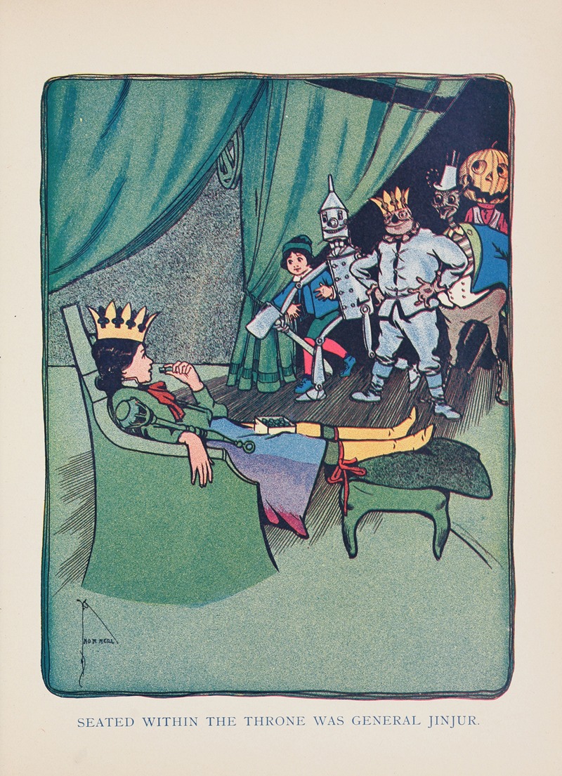 John Rea Neill - The Marvelous Land of Oz Pl.24