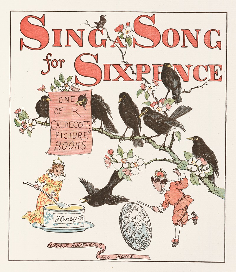 Randolph Caldecott - Sing a song for Sixpence Pl.1