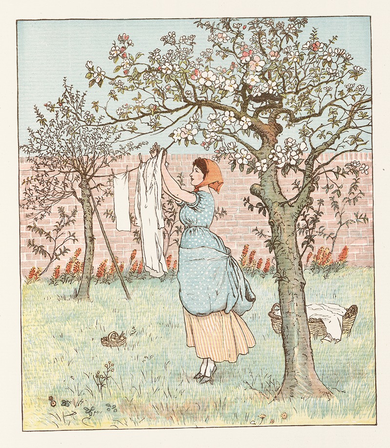 Randolph Caldecott - Sing a song for Sixpence Pl.8