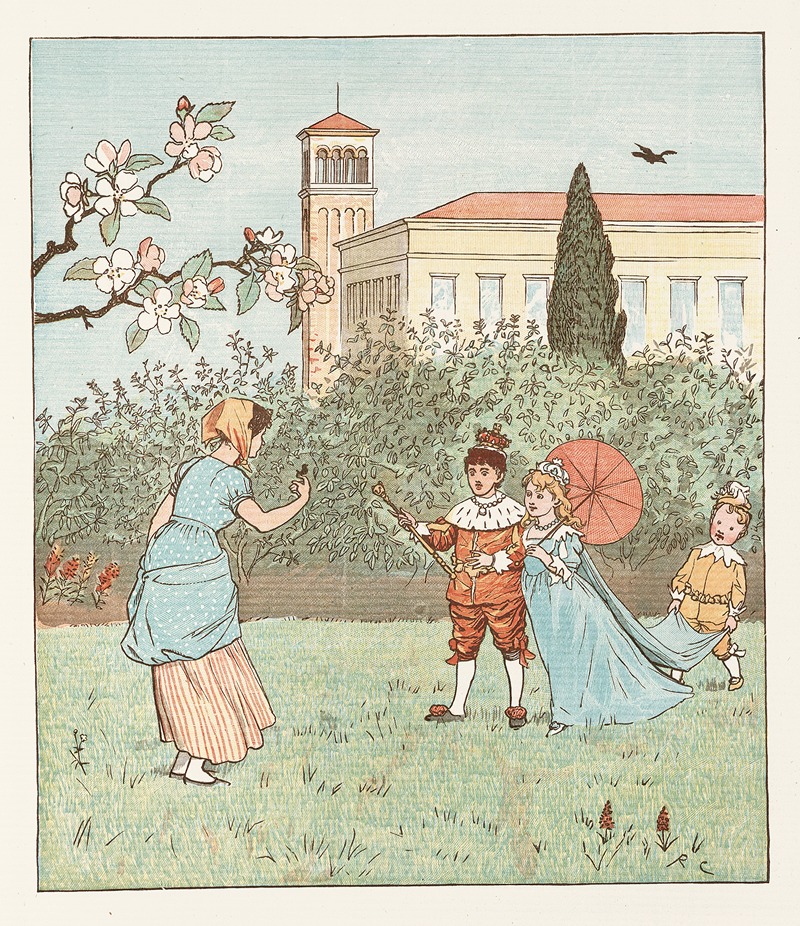 Randolph Caldecott - Sing a song for Sixpence Pl.9