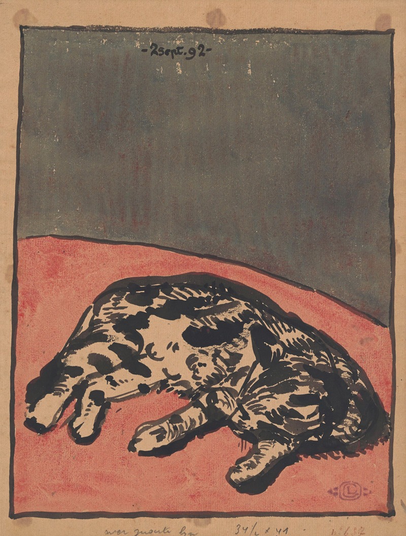 Georges Lemmen - Cat