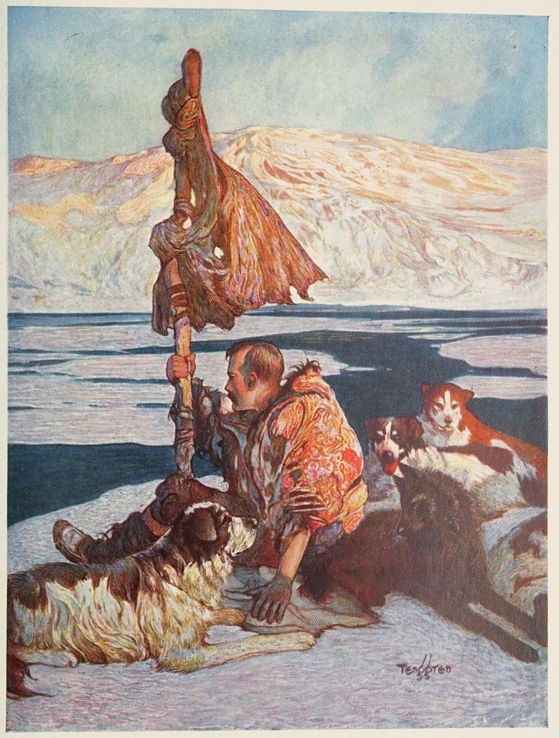 Gustaf Tenggren - Adrift on an Ice-Pan